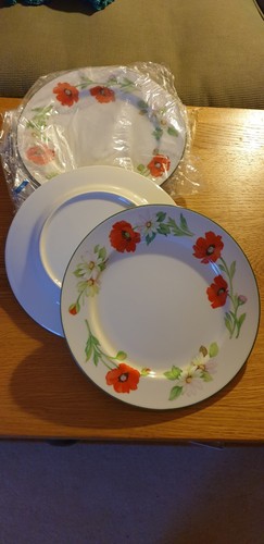 Three royal worcester poppies - royal,