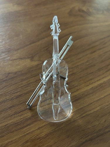 Swarovski crystal violin with - swarovski,