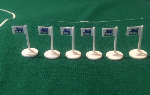 Subbuteo premier league flags - subbuteo,