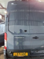 REAR DOOR LH FORD TRANSIT MK9 2013 TO 2019 GREY  PANEL VAN