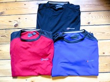 Berghaus Tech T Goretex Base Layer Size M X3 Bundle Hiking Walking