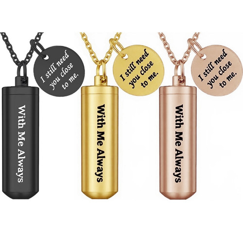 Cremation urn necklace pendant - cremation,