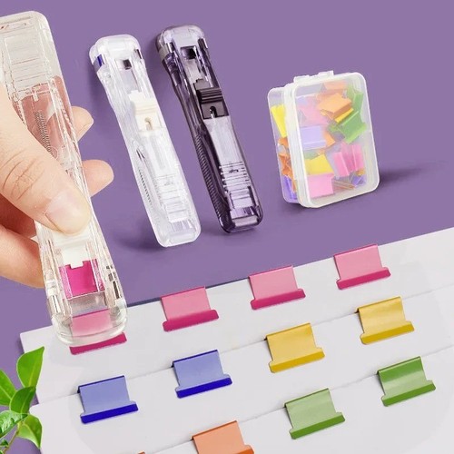 Transparent stapler removable - transparent,