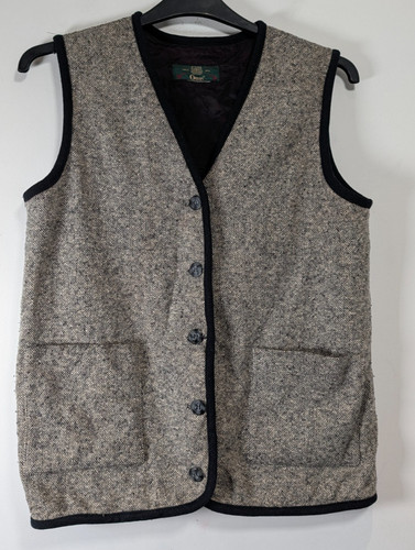 Orvis tweed vest men medium - tweed,