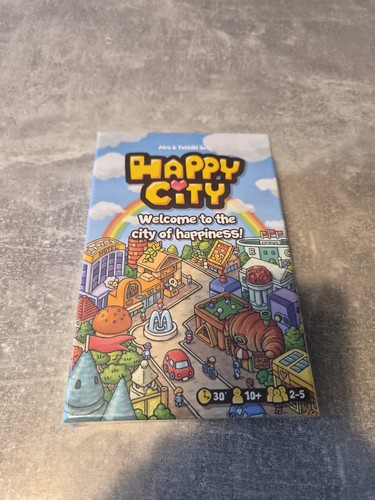 Happy city board card - board/card, family