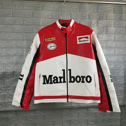 Marlboro racing leather jacket - marlboro,