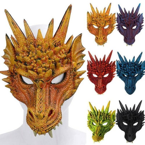 Dragon mask halloween party - halloween,
