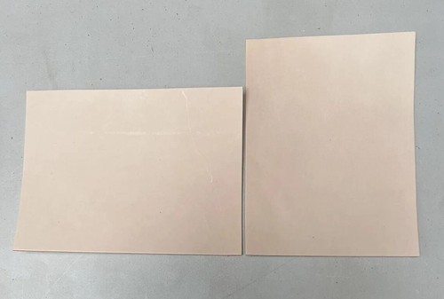 Natural veg tan - tan, leather