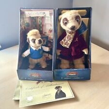 Yakovs Toy Shop Meerkats Aleksandr & Bogdan Soft Plush Toys Boxed