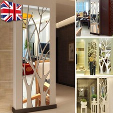 3D Tree Mirror Wall Sticker