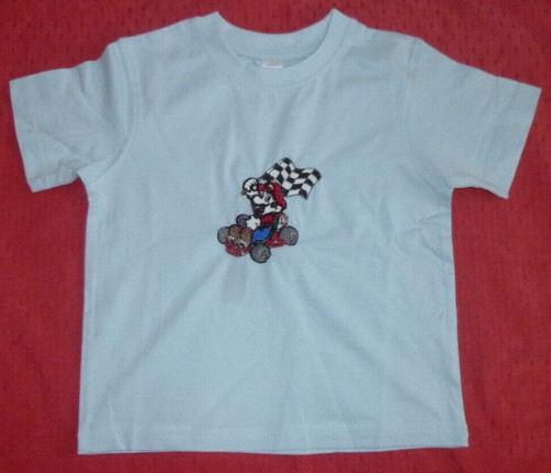 Super mario embroidered light - embroidered,