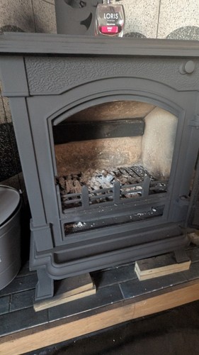 Wood burning stove - wood,