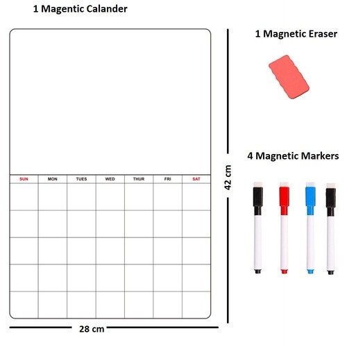 Magnetic whiteboard planner - whiteboard,