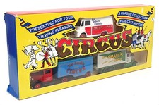 Lledo Diecast CR1003 - 3 Piece Circus Collection - Fossetts Arnold's Smart's