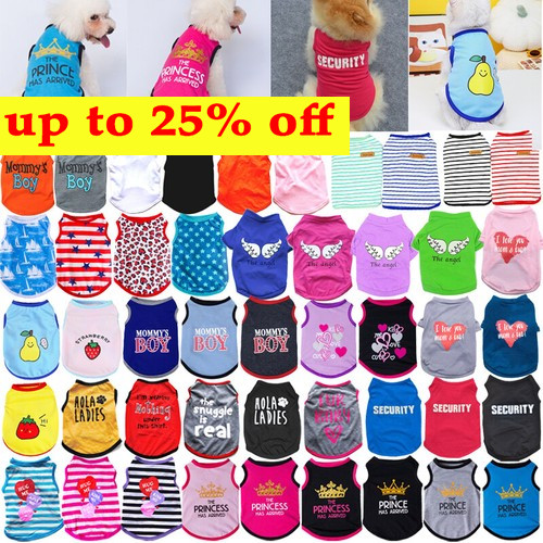 Small dog shirt vest - dog, t-shirt
