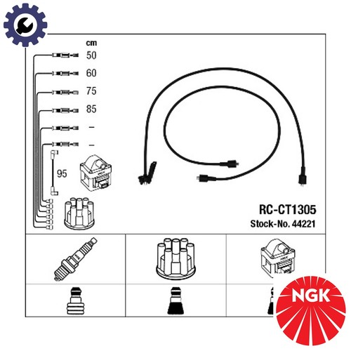 Ignition cable kit - ignition, for