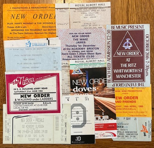 New order original concert - order,