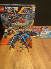 LEGO Nexo Knights Set 70351 Clay’s Falcon Fighter Blaster Set. Complete. Box.