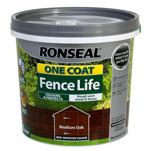 Ronseal litre medium oak one - ronseal, 5