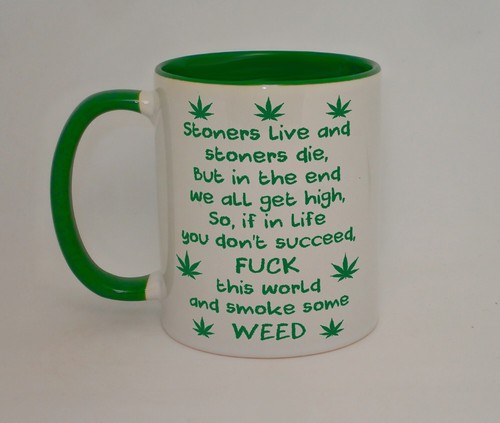 Stoners live mug weed spliff - stoners,