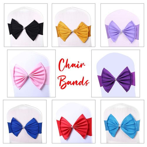 Velvet chair sashes stretch - chair,