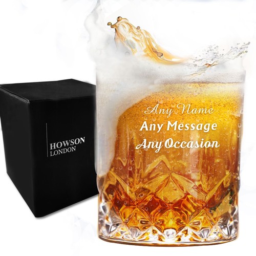 Personalised engraved whiskey - personalised,