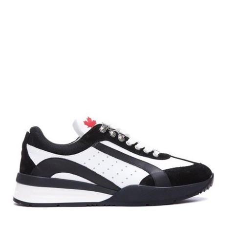 Dsquared2 leather sneakers - dsquared2,