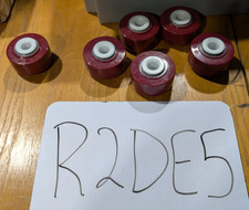 Lot of 6 New Colson Poly Caster Wheels 3x1-1/2 (R2DE5)