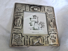 Dog Metal Photo Frame