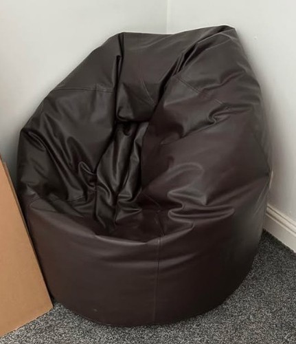 Leather bean bag - leather,