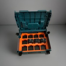 Makita Makpac Organiser Battery Full Set Inserts Fits 12