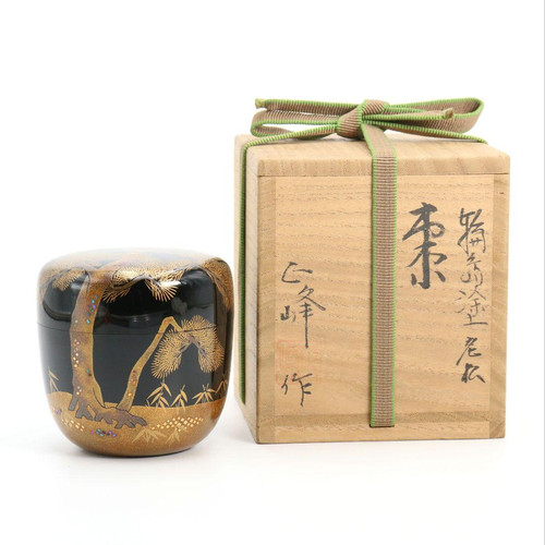 Japanese lacquer wooden tea - japanese,