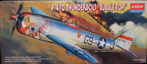 Academy 47d thunderbolt - 1/72, p-47d