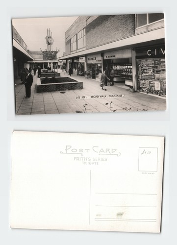 Vintage postcard broad walk - vintage,