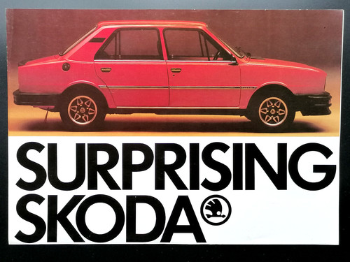 1980 skoda range - skoda,