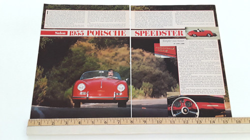 1955 porsche speedster - porsche,