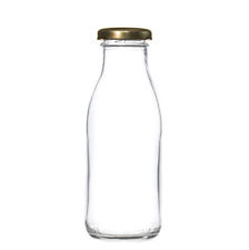 500ml Glass Milk Bottle and Lid Raw Milk Juice Milkshake