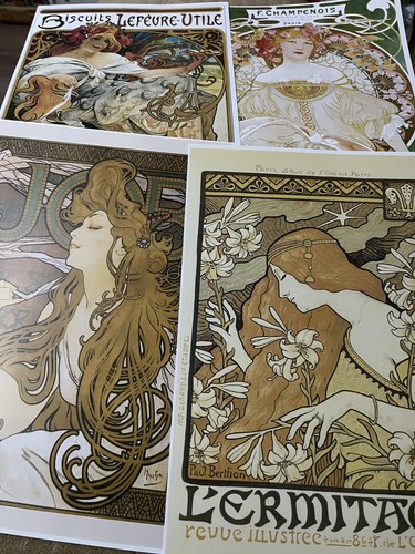 Art deco repro prints - art,