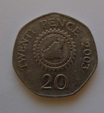 Guernsey 20p 2003