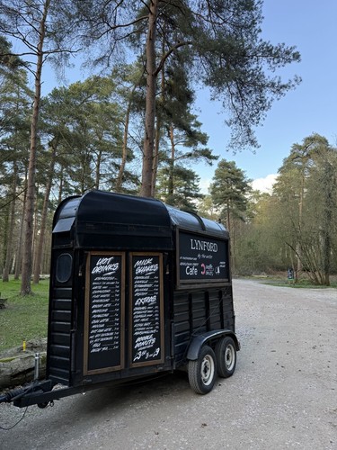 Vintage horsebox coffee - horsebox,