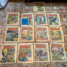 Vintage UK 1979 Tornado Comic x13 Issues 1-9, 10-14: IPC Comics pre-2000AD