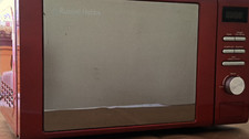russell hobbs red microwave oven RHM2064R with instructions 
