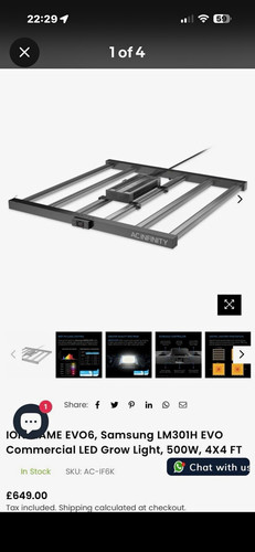 Infinity ionframe evo6 500w - ionframe,