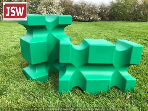 Parallel jump blocks - blocks, (pair)