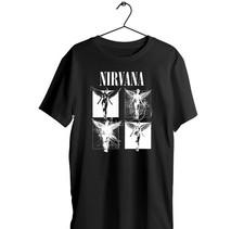 Nirvana In Utero Black T-Shirt