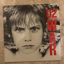 U2 War LP Vinyl Record - original 1983 Gatefold Album ILPS 9733