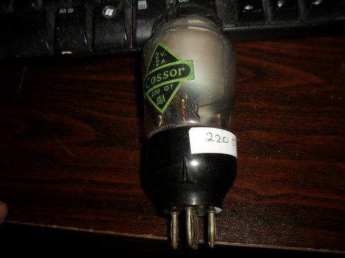 Cossor 220ot valve - 220ot, tested