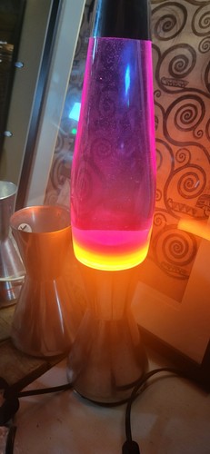 Lava lamp with bottle working - lamp,