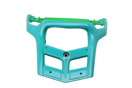Luggage carrier grab handle