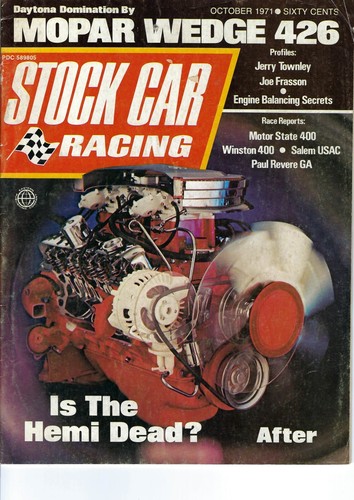 1971 stock car racing the - stock, racing.